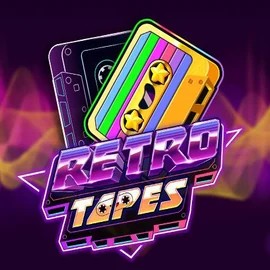 Retro Tapes slot logo by Push Gaming at Betnation Casino