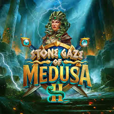 Stone Gaze of Medusa 2 online game logo by Stakelogic on betnation-casino.net